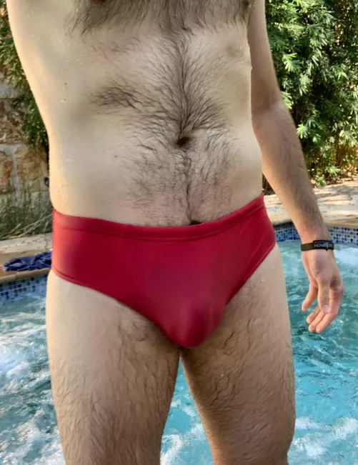 First speedo, feels tight upfront 