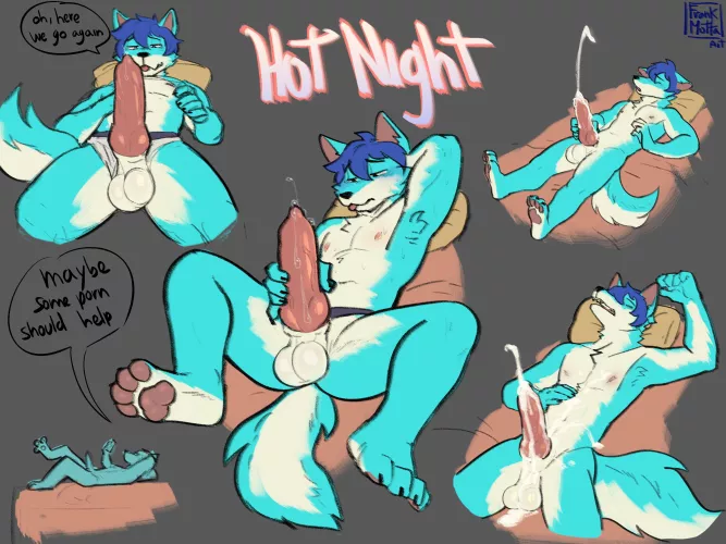 He Couldn't Sleep (SalchichaGato)