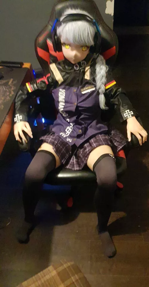 I got my frist full doll 165cm, from exibition store.
