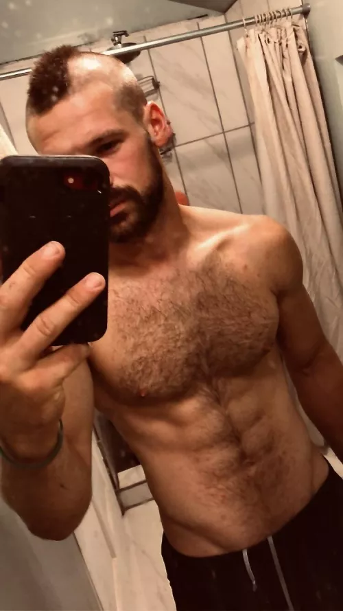 I hear you have thing for chest hair?