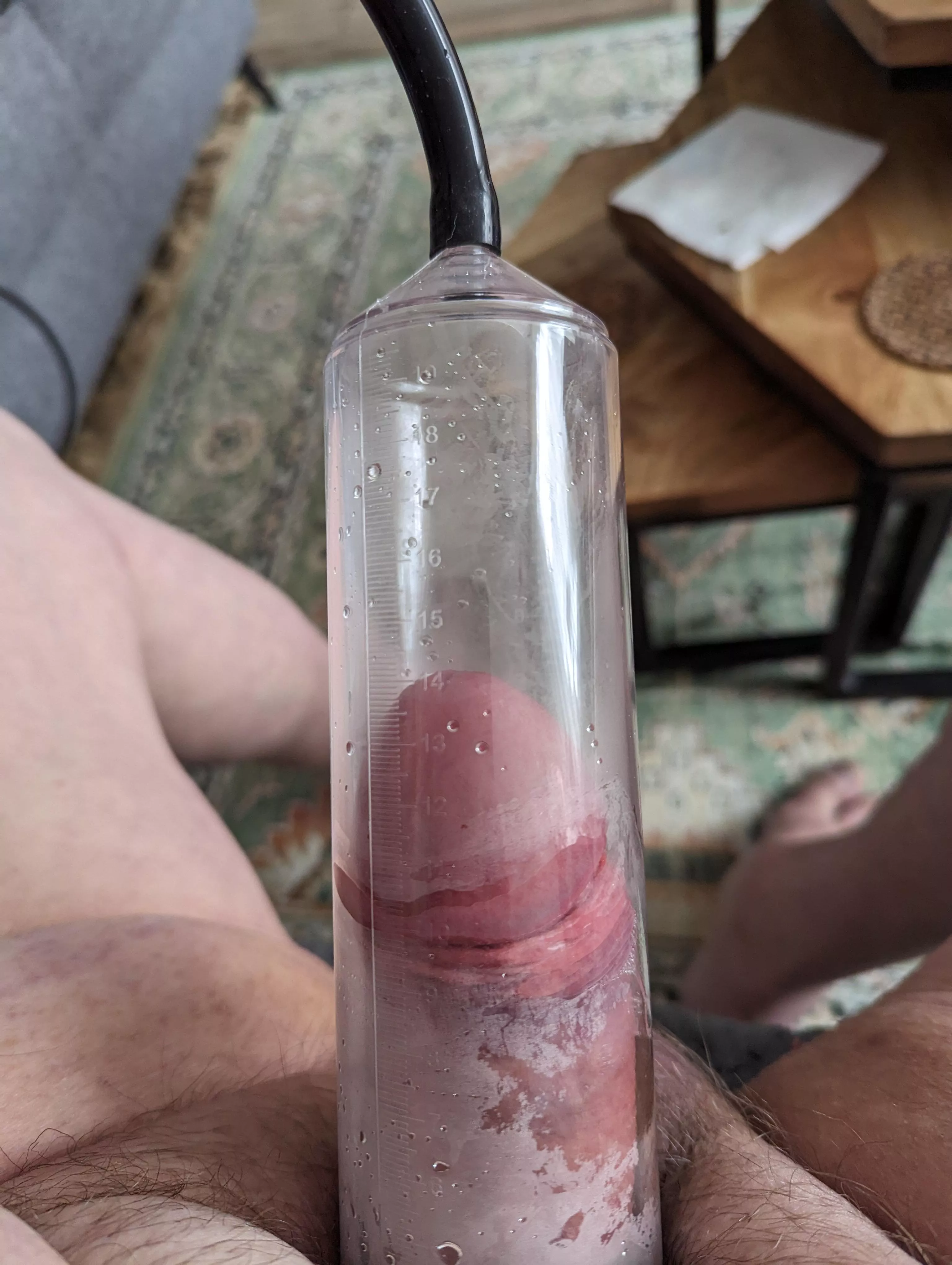 I just restarted pumping again