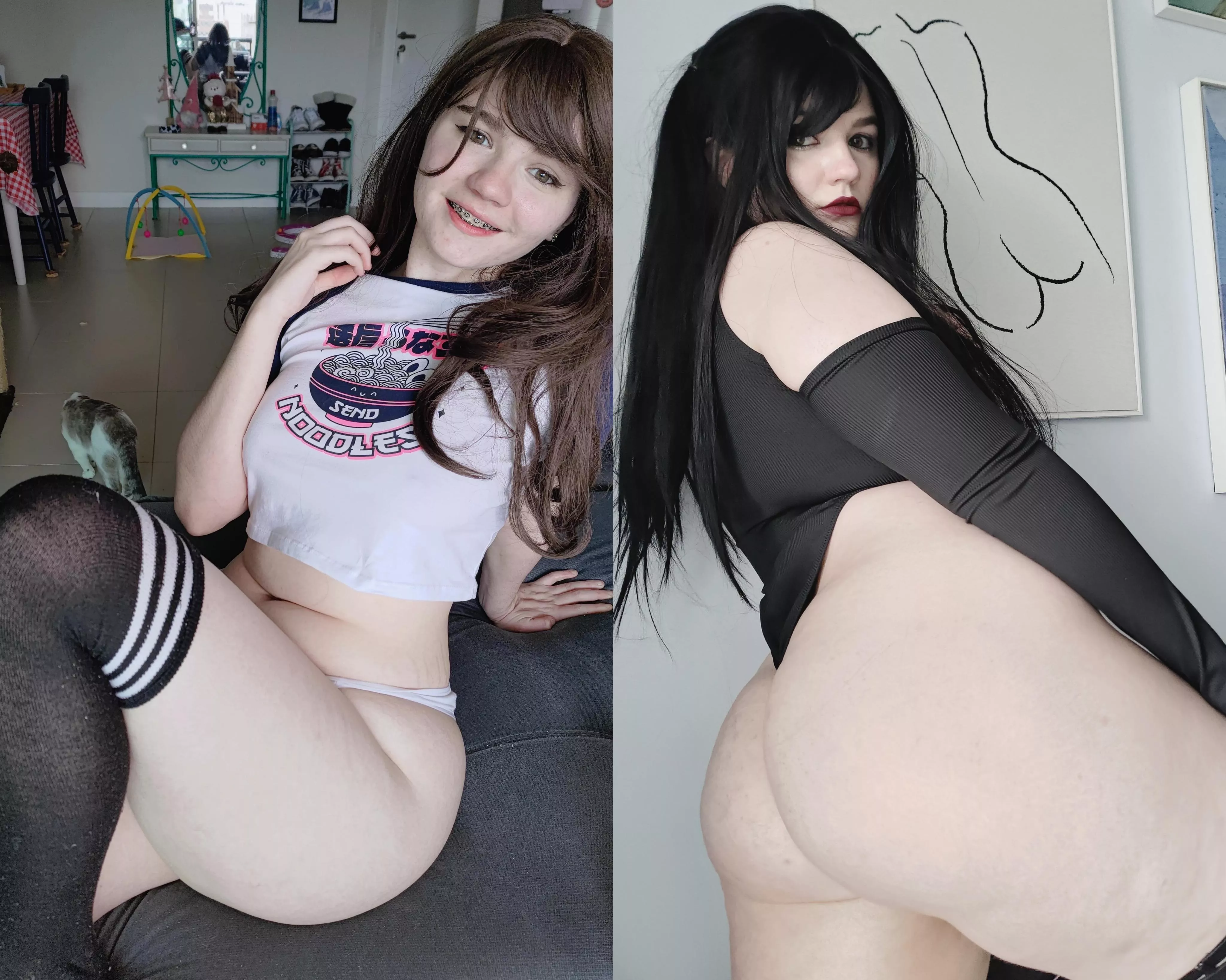 I know this is the sub for goth lovers, but I'm curious to see if my non goth persona is loveable as the goth one!