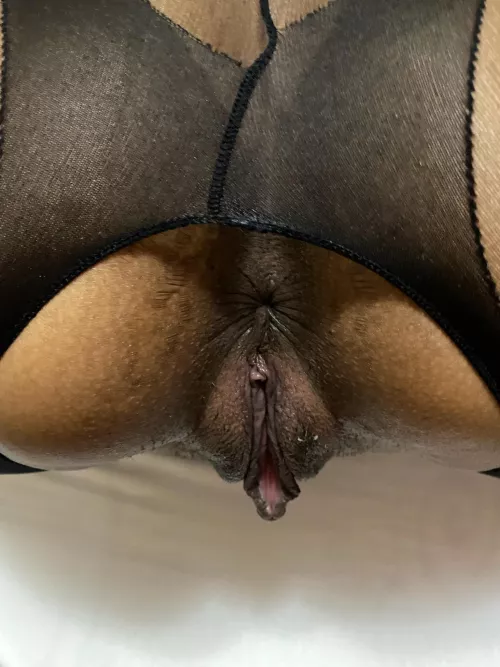 I love how much my clit sticks out when I'm horny!