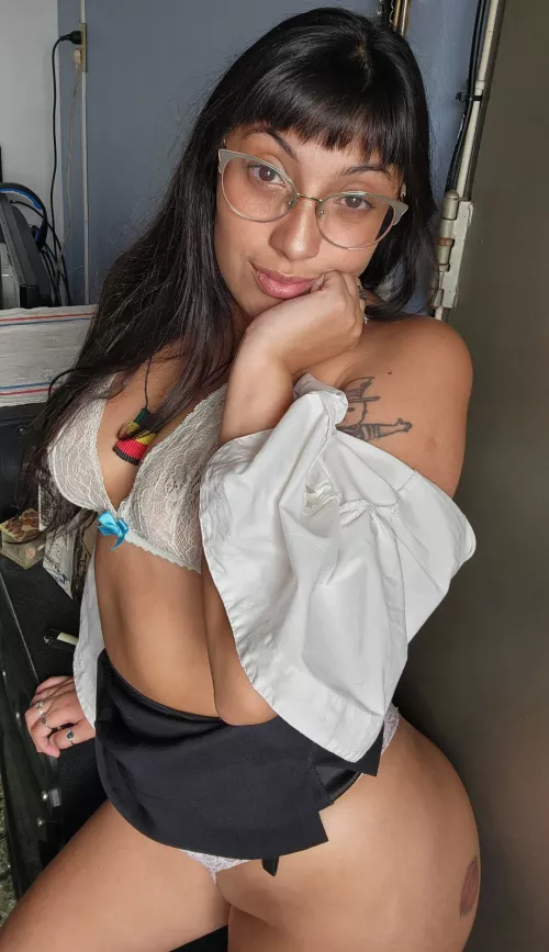 I prepare for the zoom with my boss 