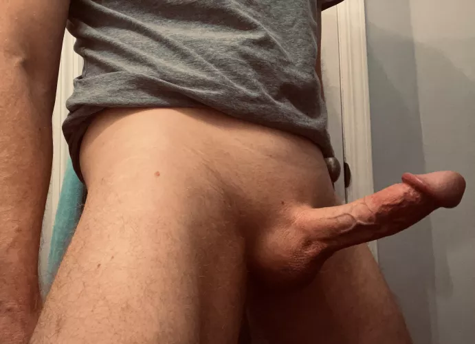 I was just gonna brush my teeth. I swear…[48]