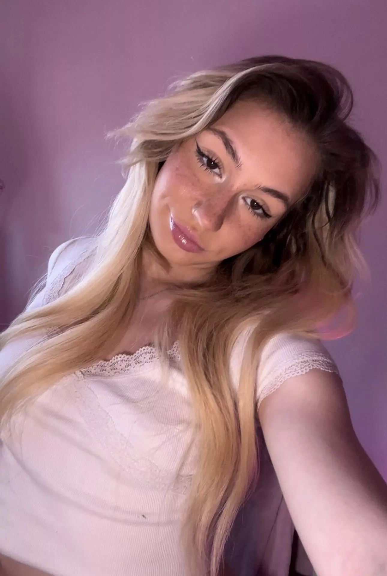 i wish i had cleavage lol