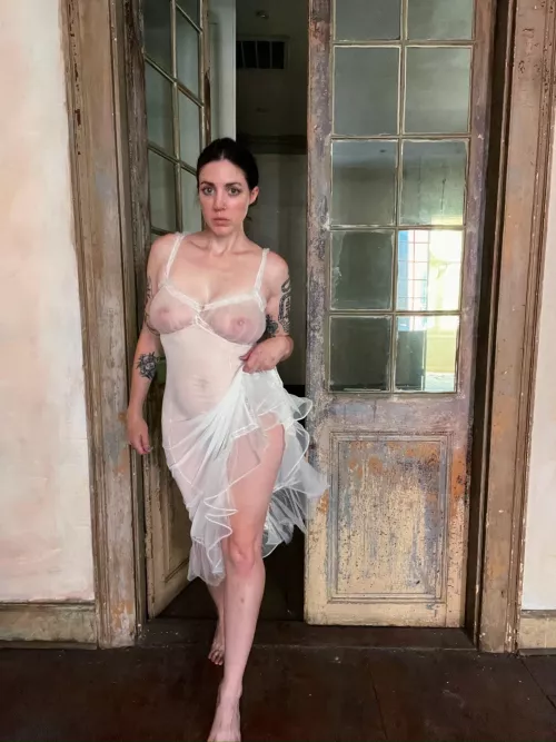 I'm never taking this dress off, it's just too good