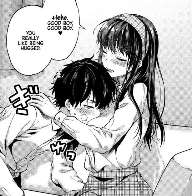 It’s just perfect being cuddled 😫