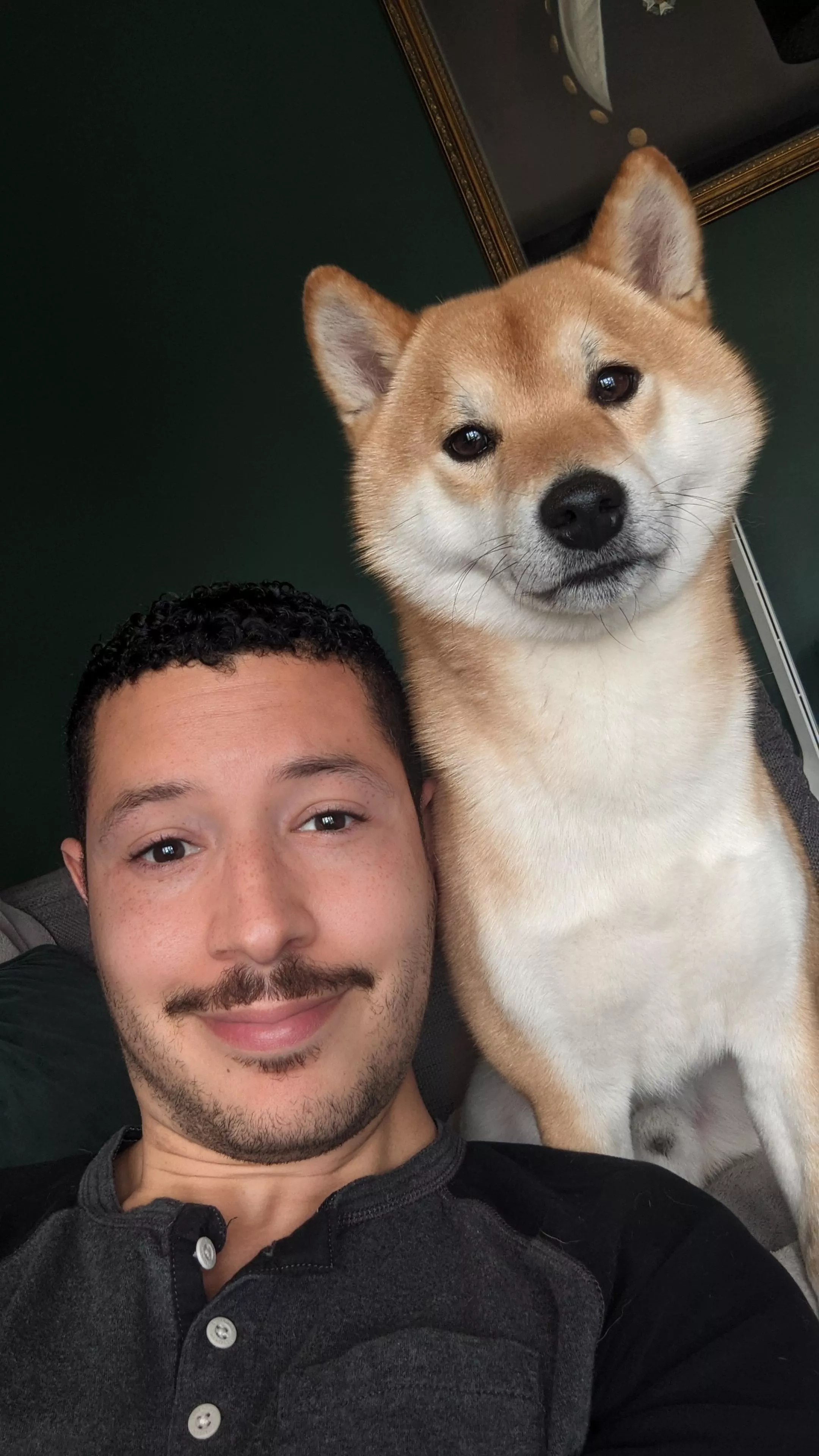 Just Gatsby and I hanging out. What are you doing?