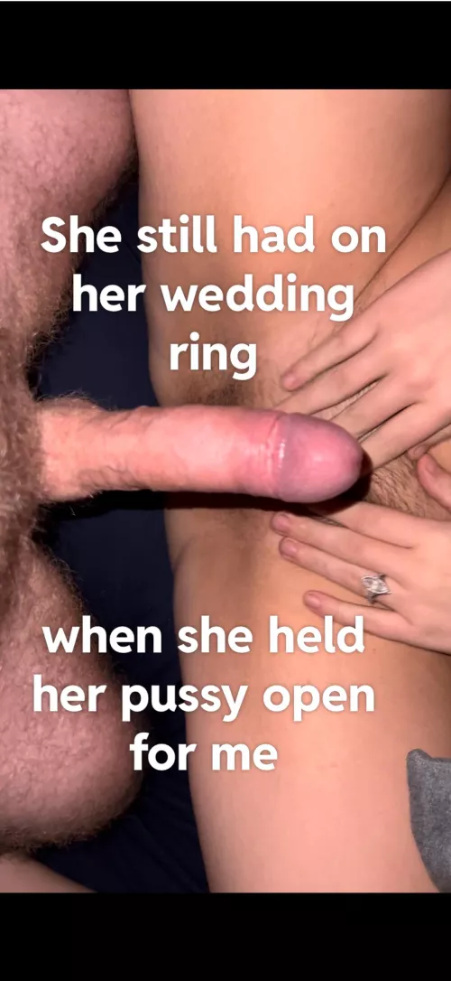 just the tip, it’s too big 