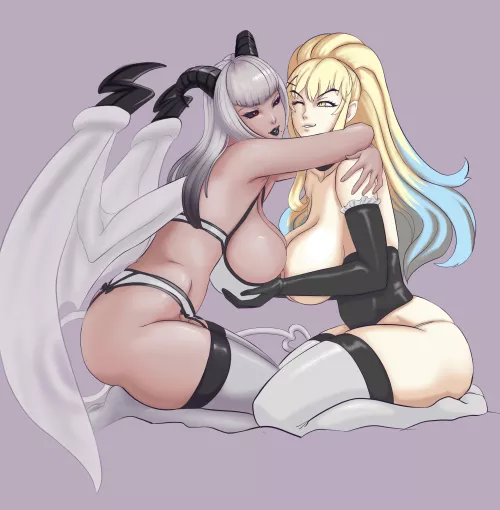 Lilin and Tamara by Zilvan