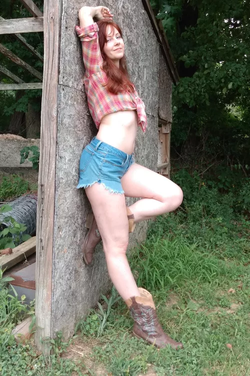 Long legs and boots just go together