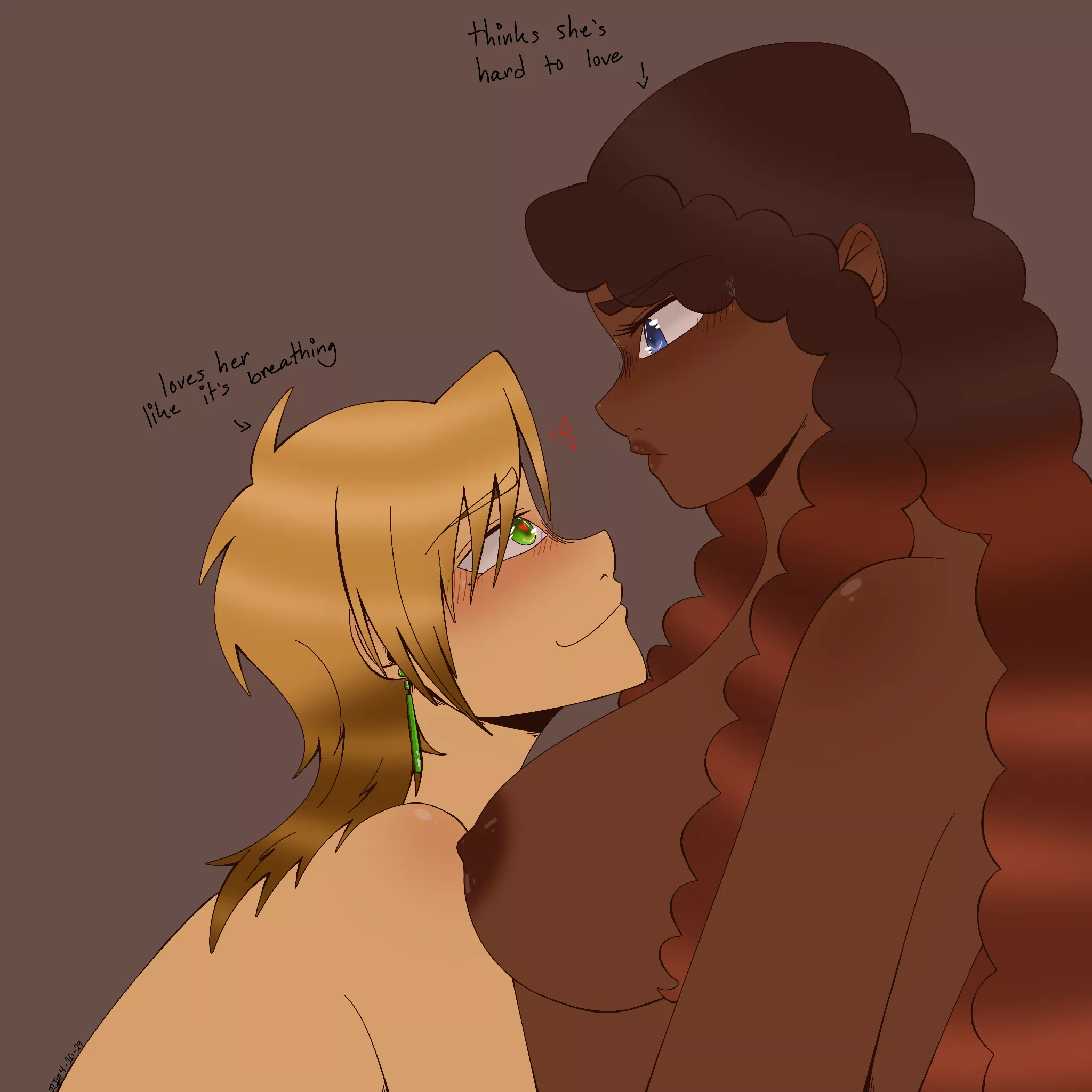 madly in love with her