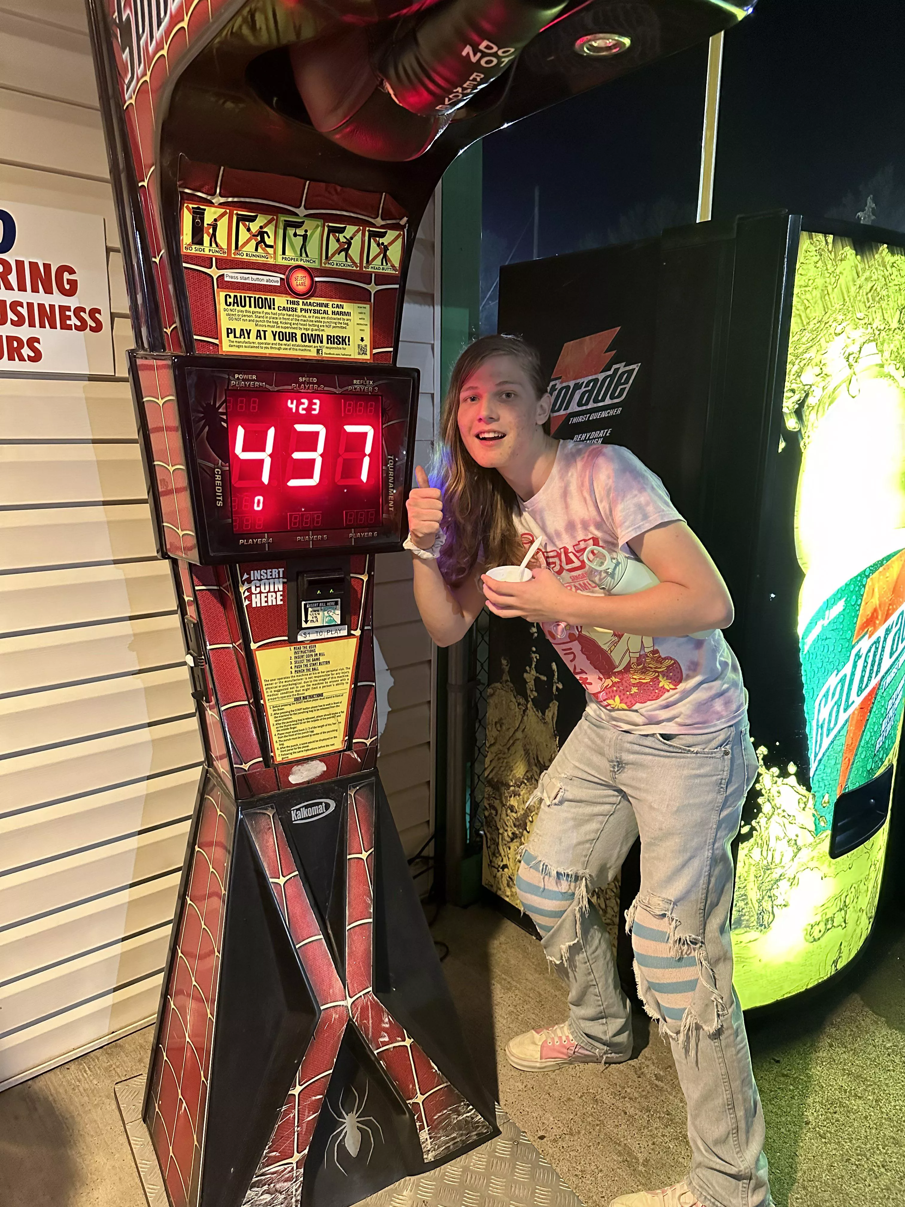 May not be strong, but I am a lil' goofy. :) (Enby)