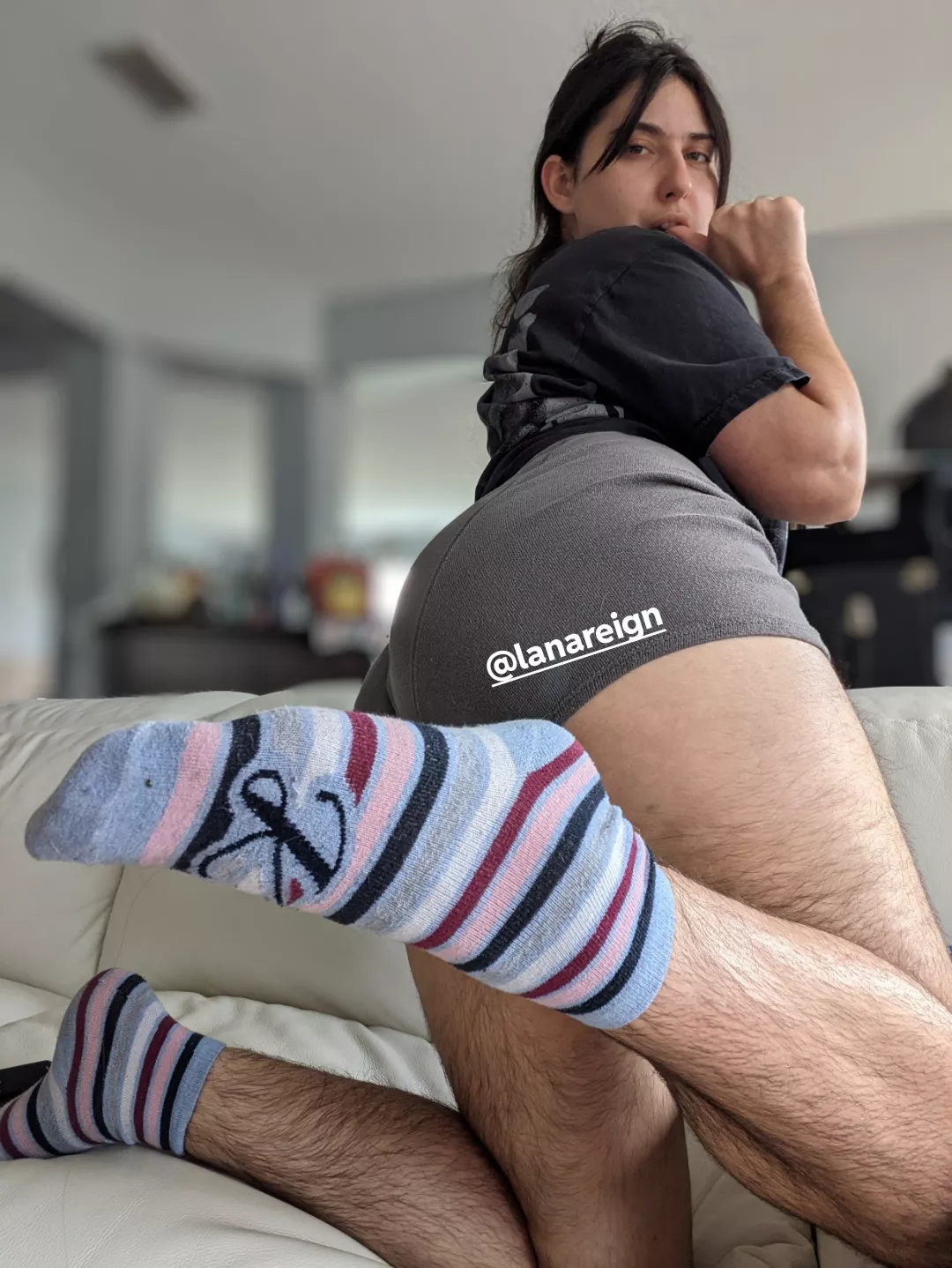 My ass is really starting to poke out! 