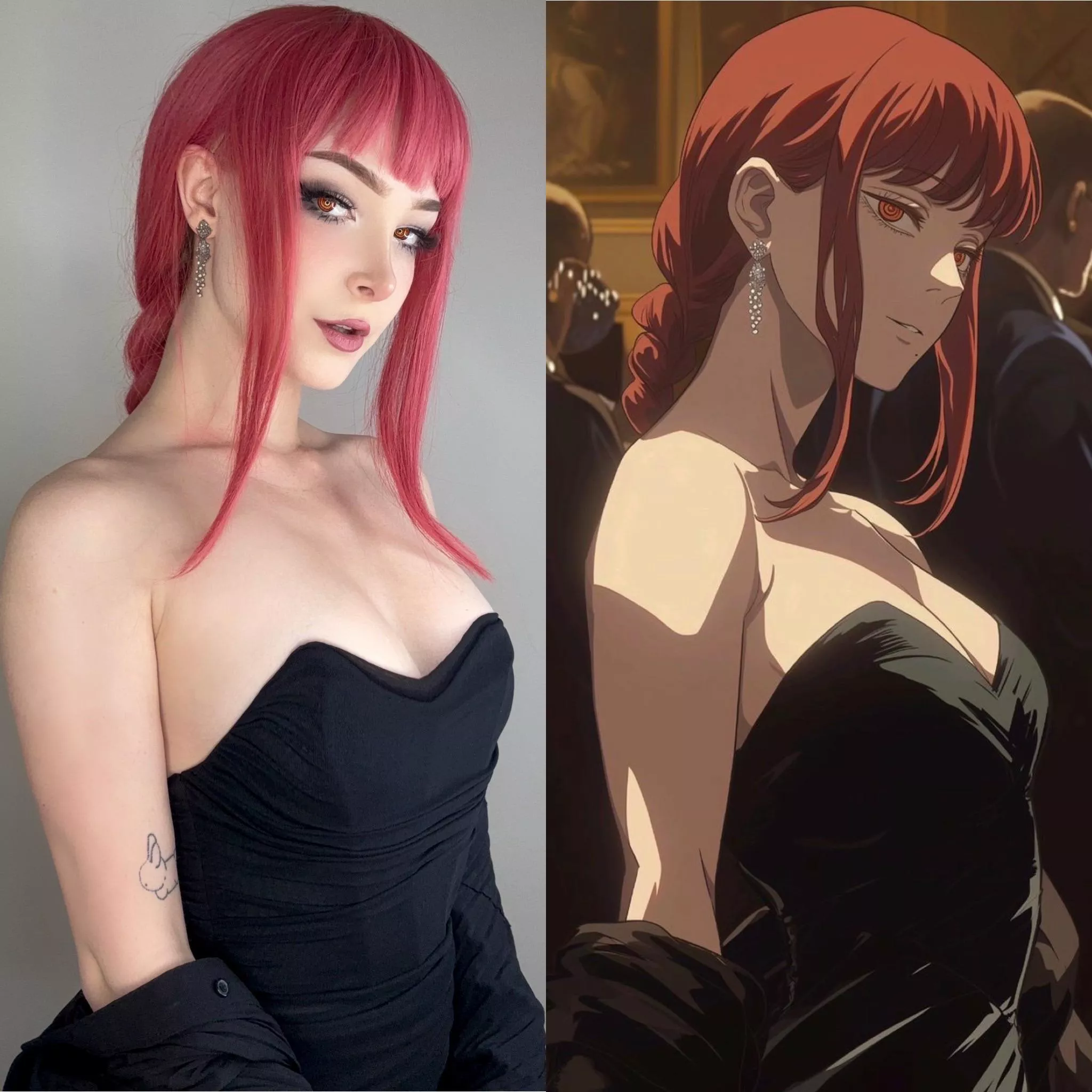 My attempt at a Makima cosplay from CSM