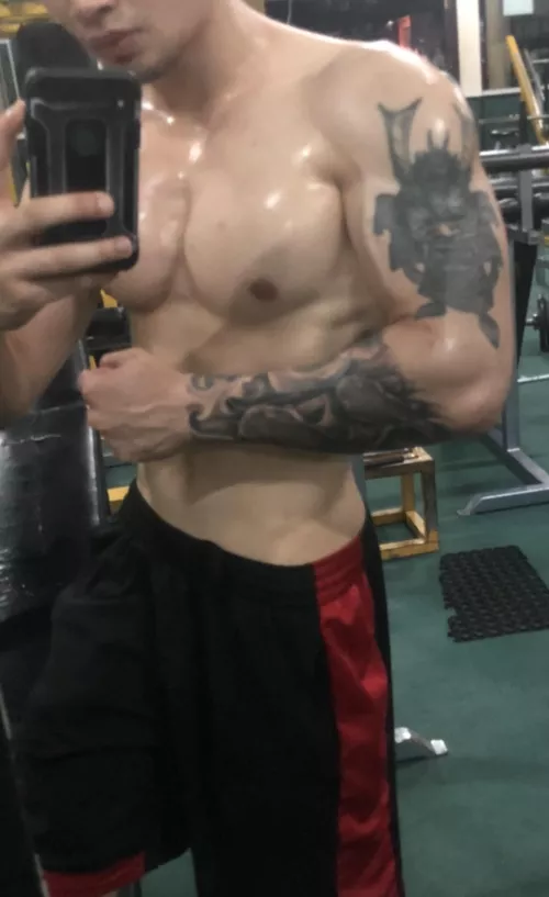 My tatted, bulky strong forearm ;)