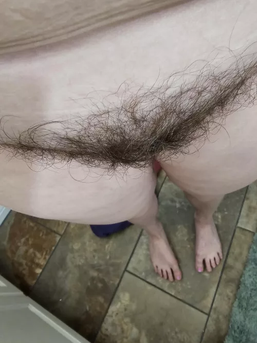 My view when I look down before getting in the shower