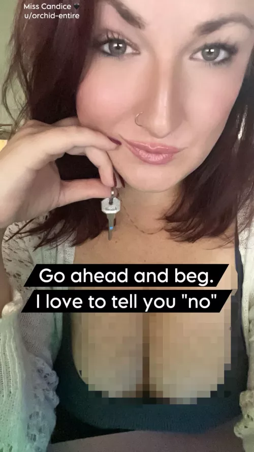 “No” is the most used word in my vocabulary 🫦 🔒 