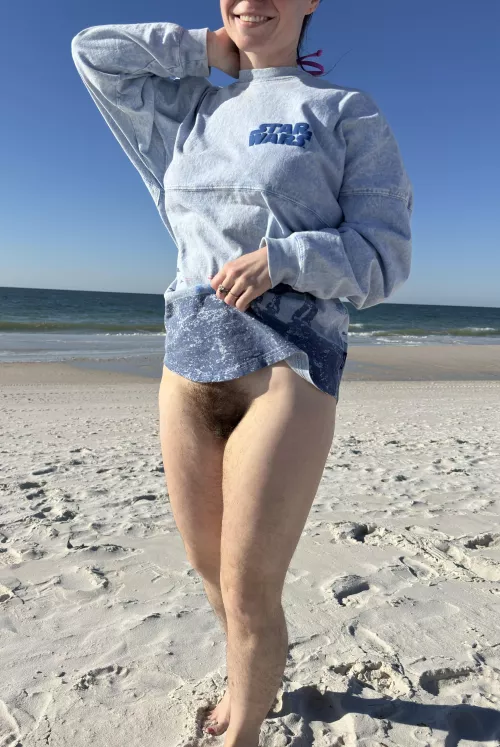 Nothing feels better than fresh air and sunshine on my full bush