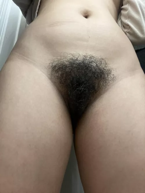 part my bush and bury your tongue in