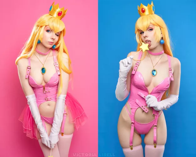Princess Peach by Victoria Lirell