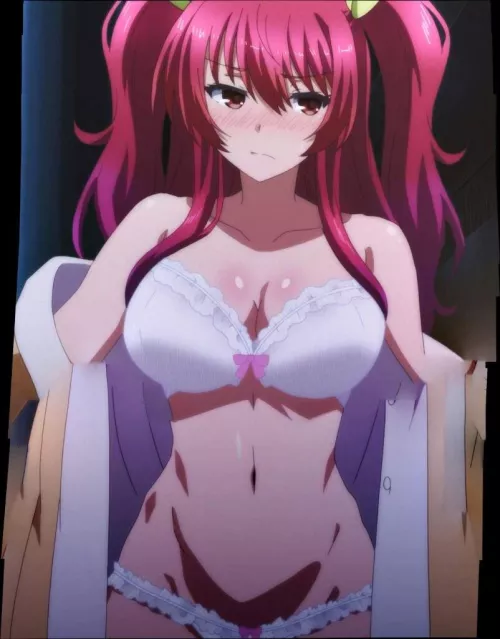 [Rakudai Kishi no Eiyuutan] Just looking. At your nice body that is.