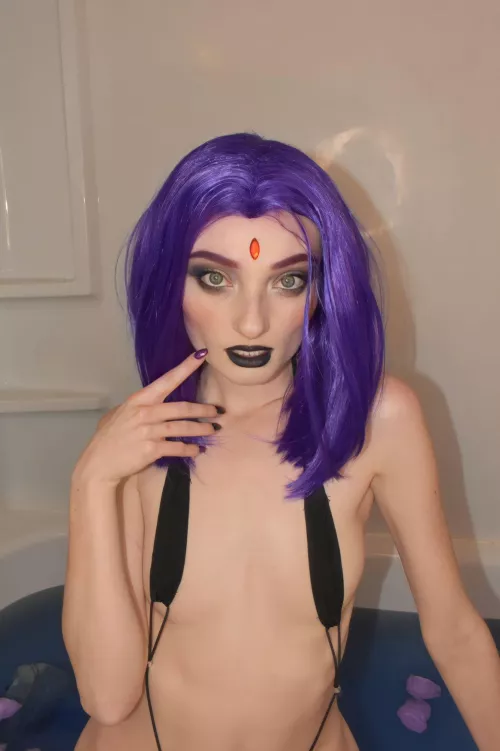 Raven in a micro bikini (me)