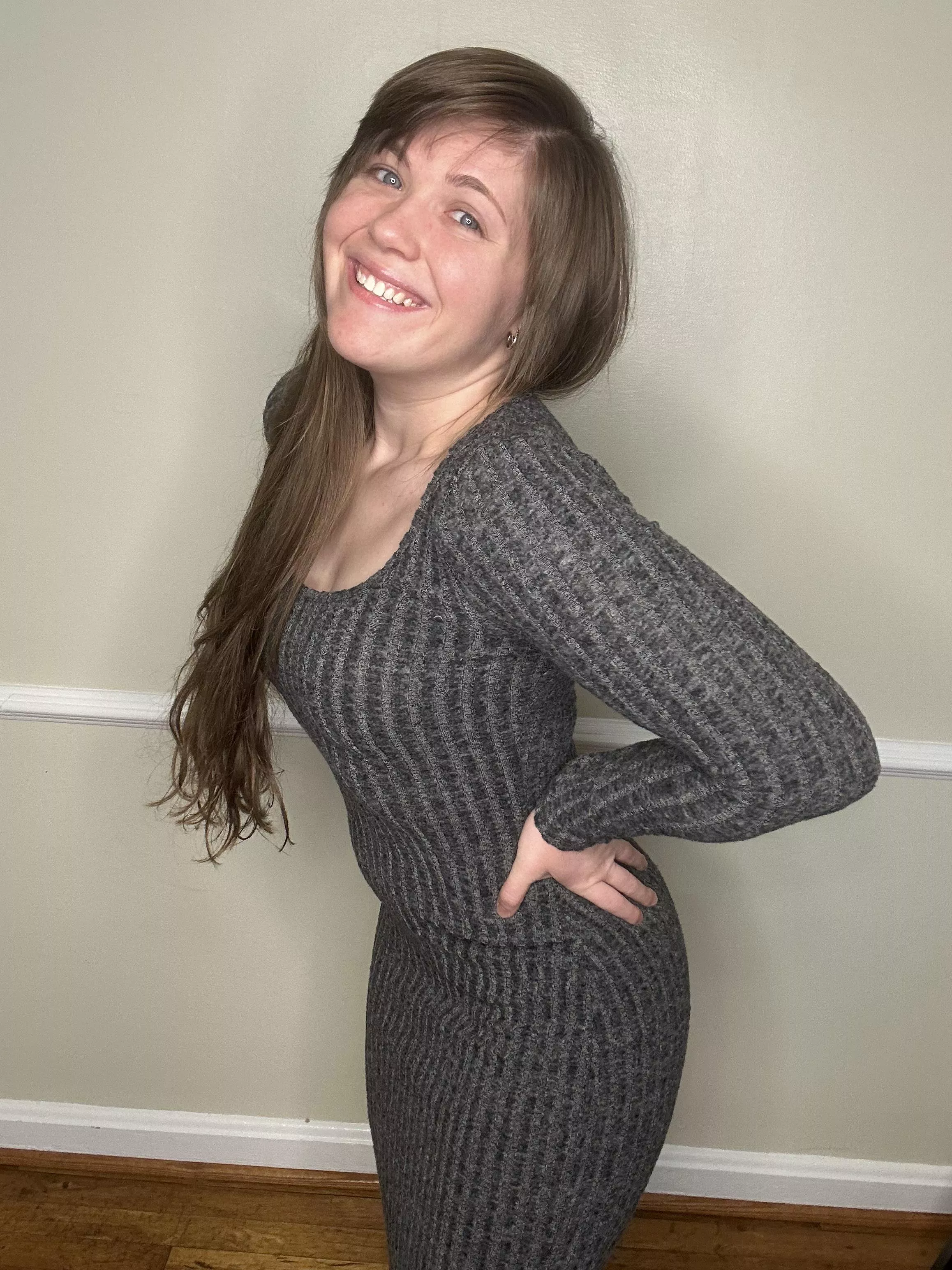 Remember to smile today [f]