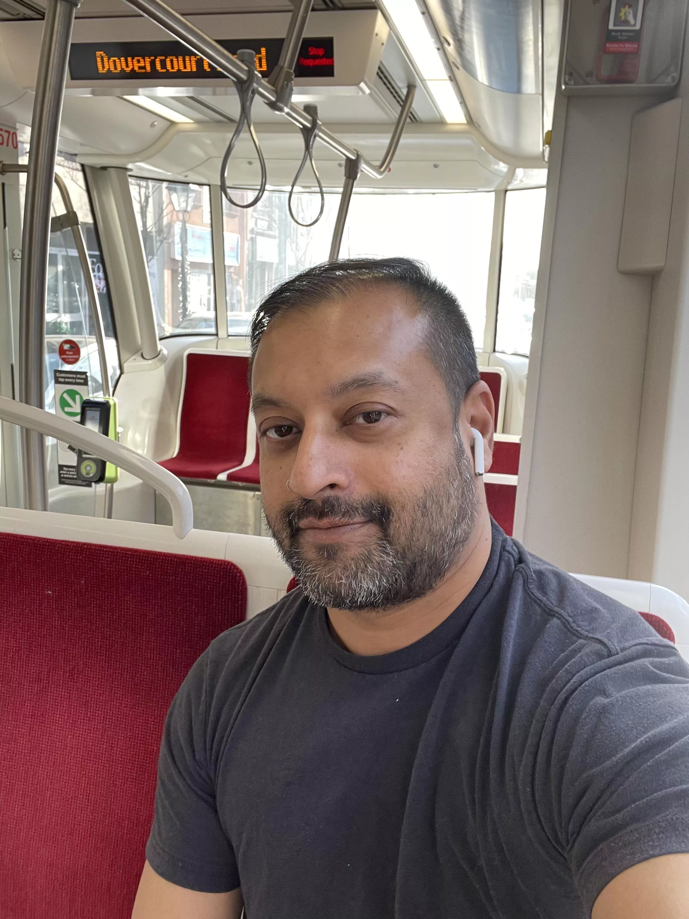 Riding the streetcar