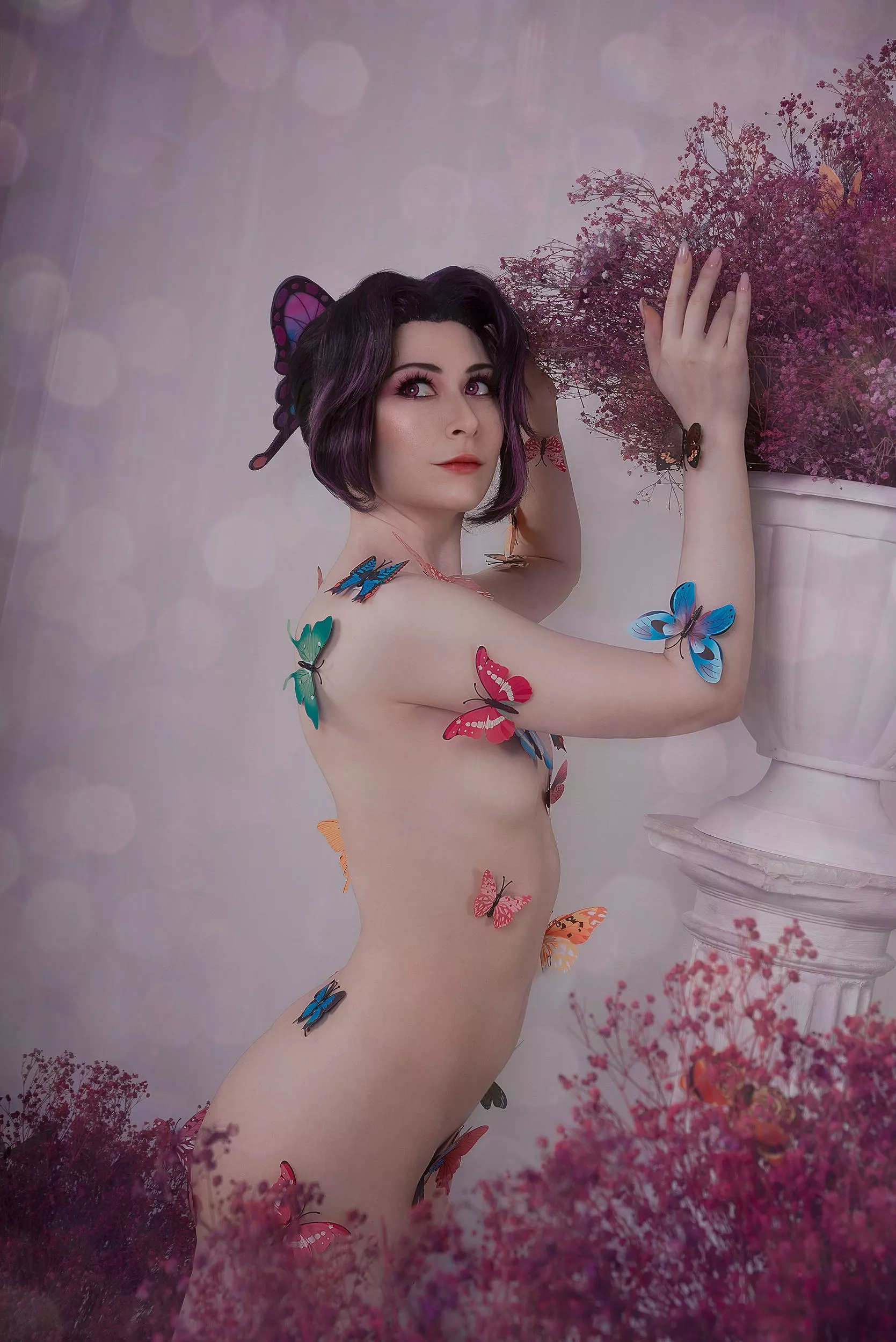 Shinobu Kocho from Demon slayer by KyrieFox