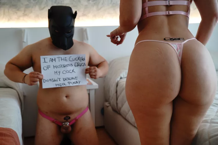 This week we celebrated our third anniversary like this... Not comparable with the first one [domme]