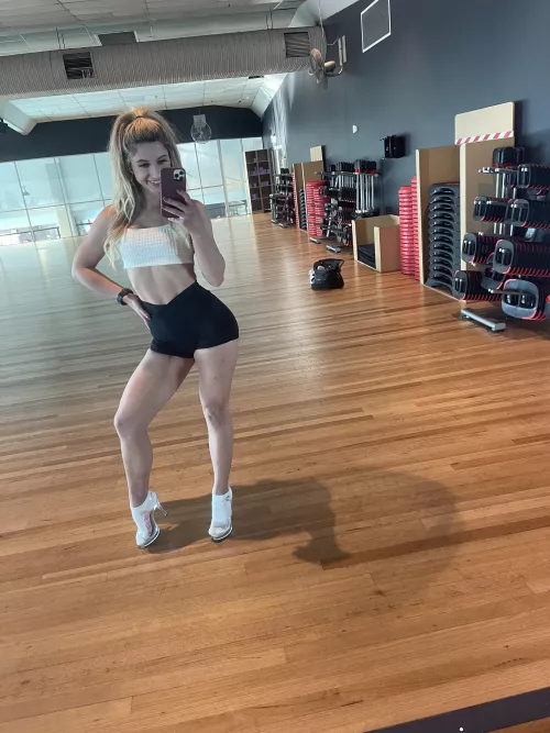 tonight's workout felt good (f)