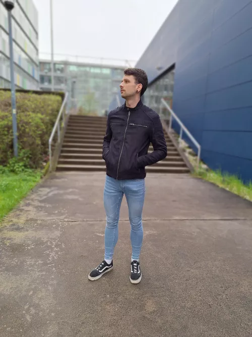 When the jeans fit too well