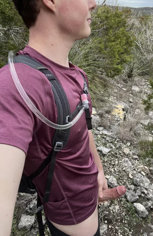 24 Texas, pulling it out on a hike. Pms open