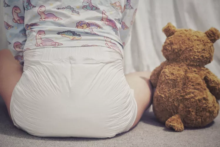 A boy and his bear 🐻