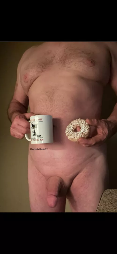 Breakfast of champions on this Friday morning 