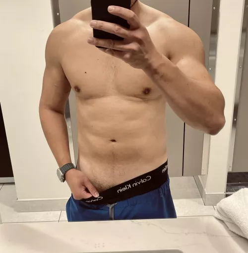 Calvins are always good for the gym