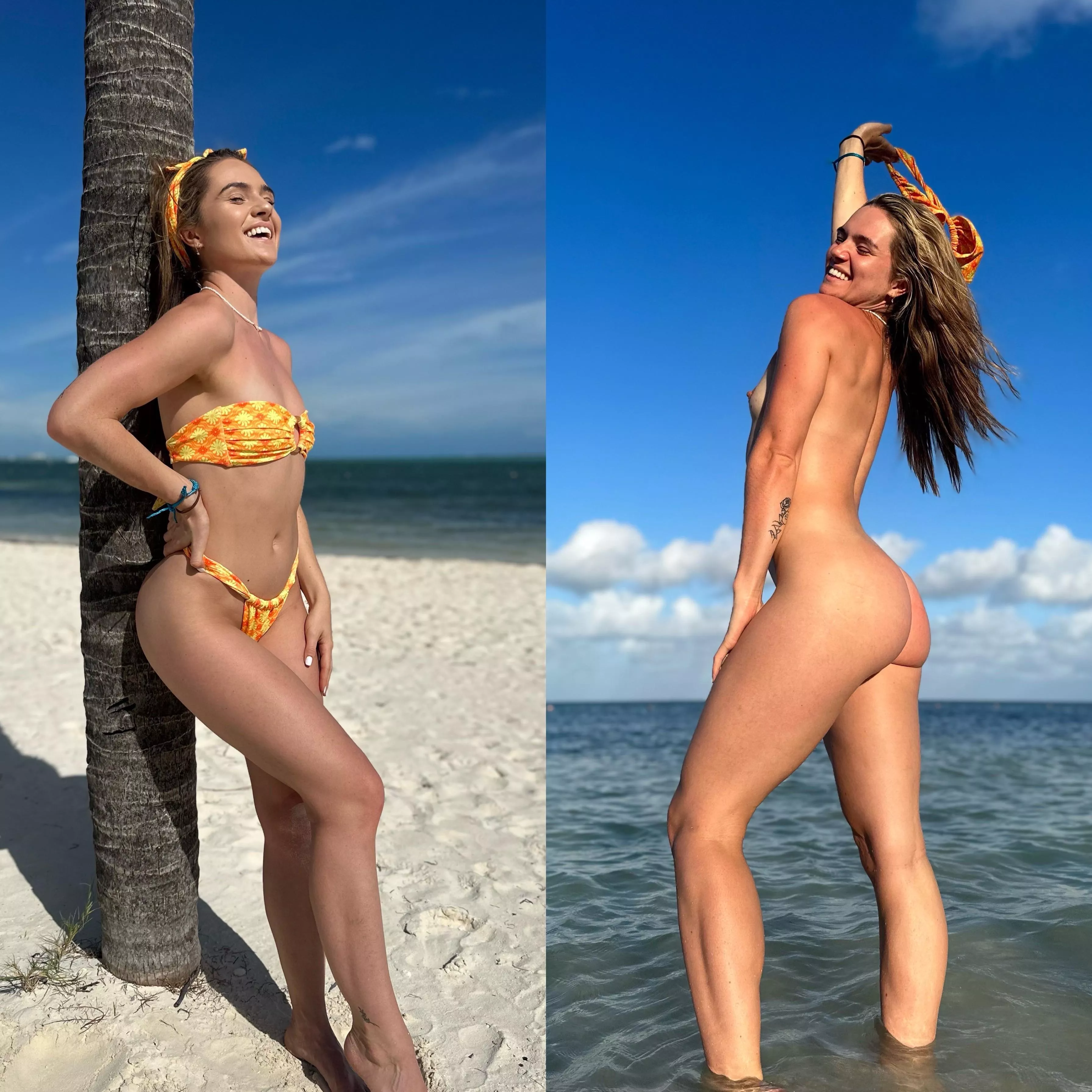 Clothing in the sea is optional 