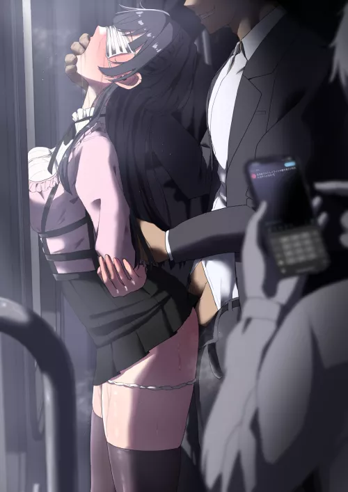 Fuyuko getting fucked in train