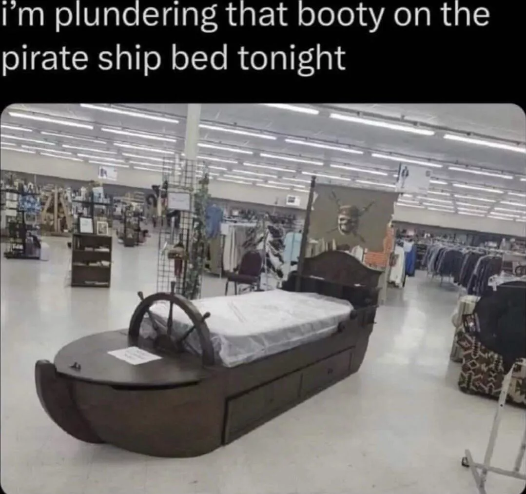 Gonna find a pirate domme now brb… 