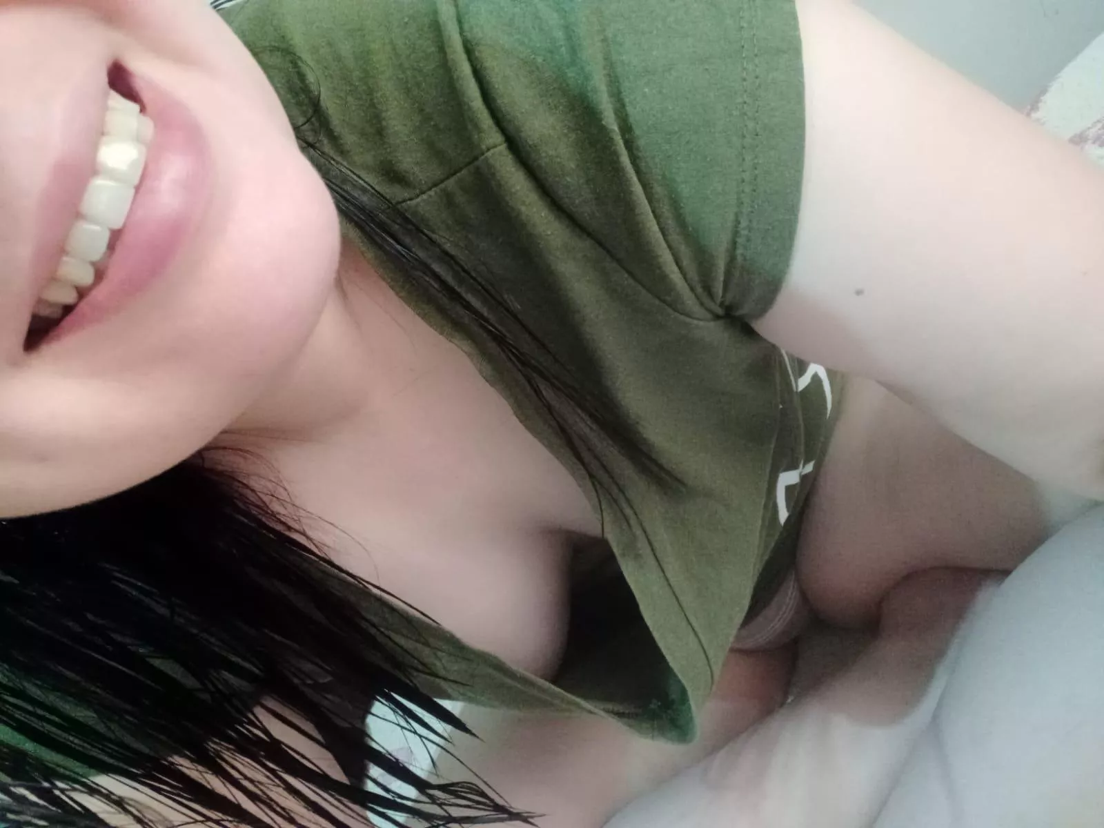 Good morning handsome - Ready for breakfast in bed