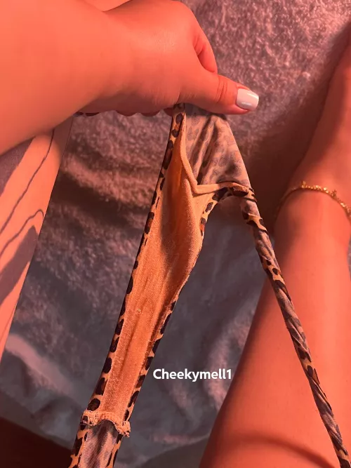 Got my cheetah panties all wet! <3 