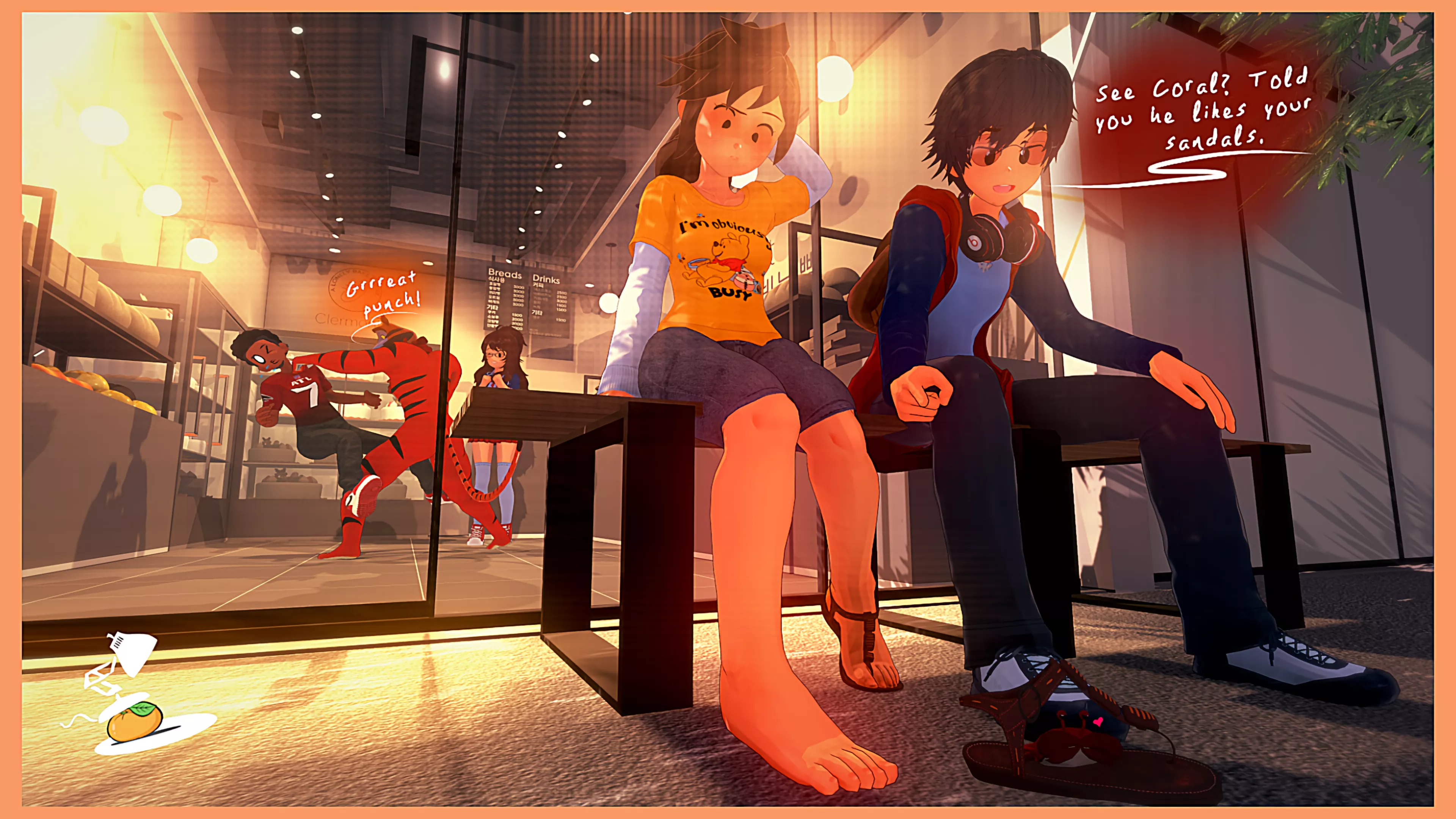 He's one lucky crab [Twitter OrangeBurbuja]