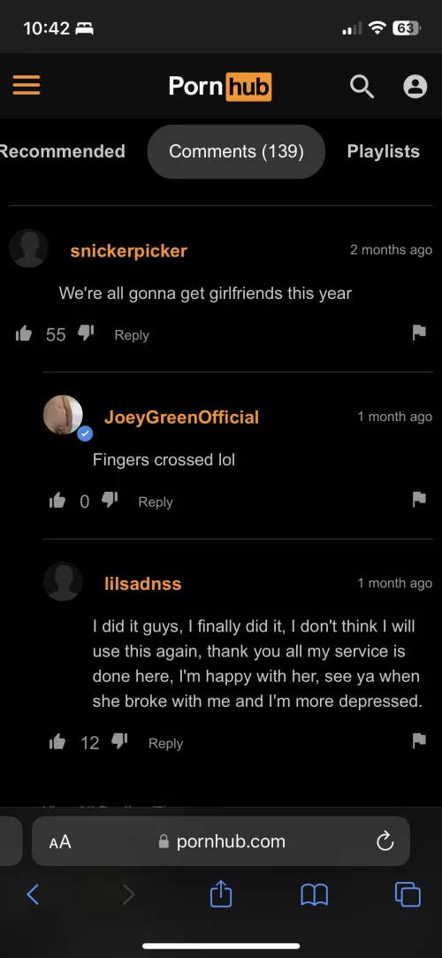 Hopecore: Pornhub edition