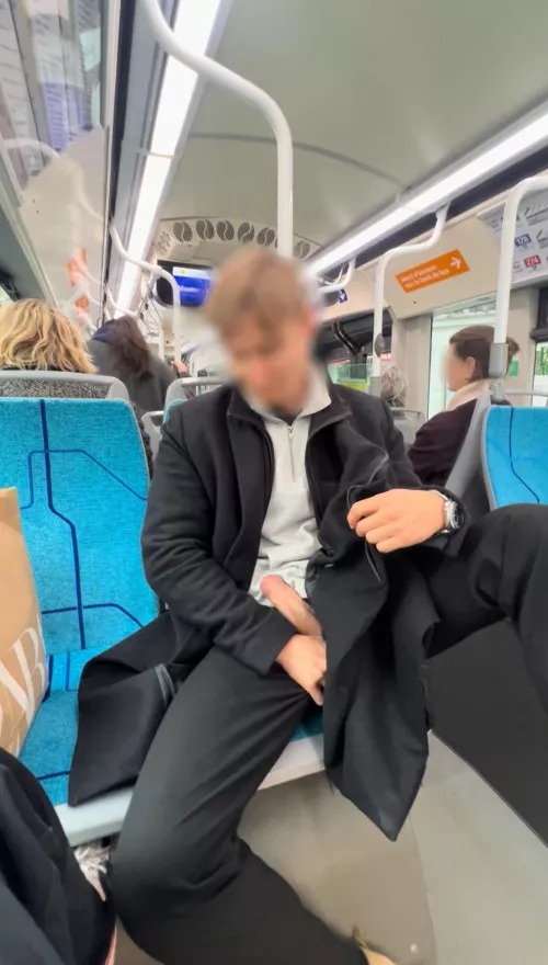 I let it out on the bus…