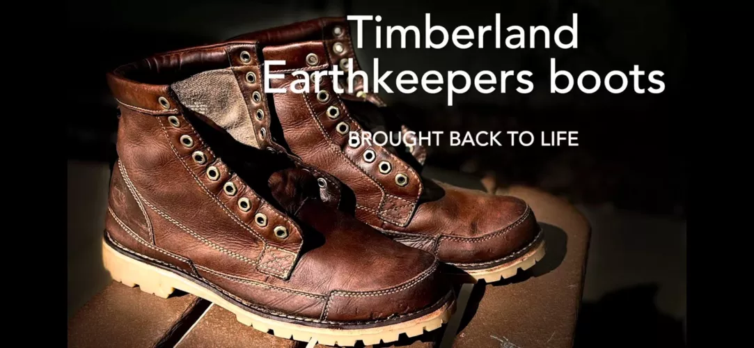 I resoled my buddy’s Timberland Earthkeepers boots