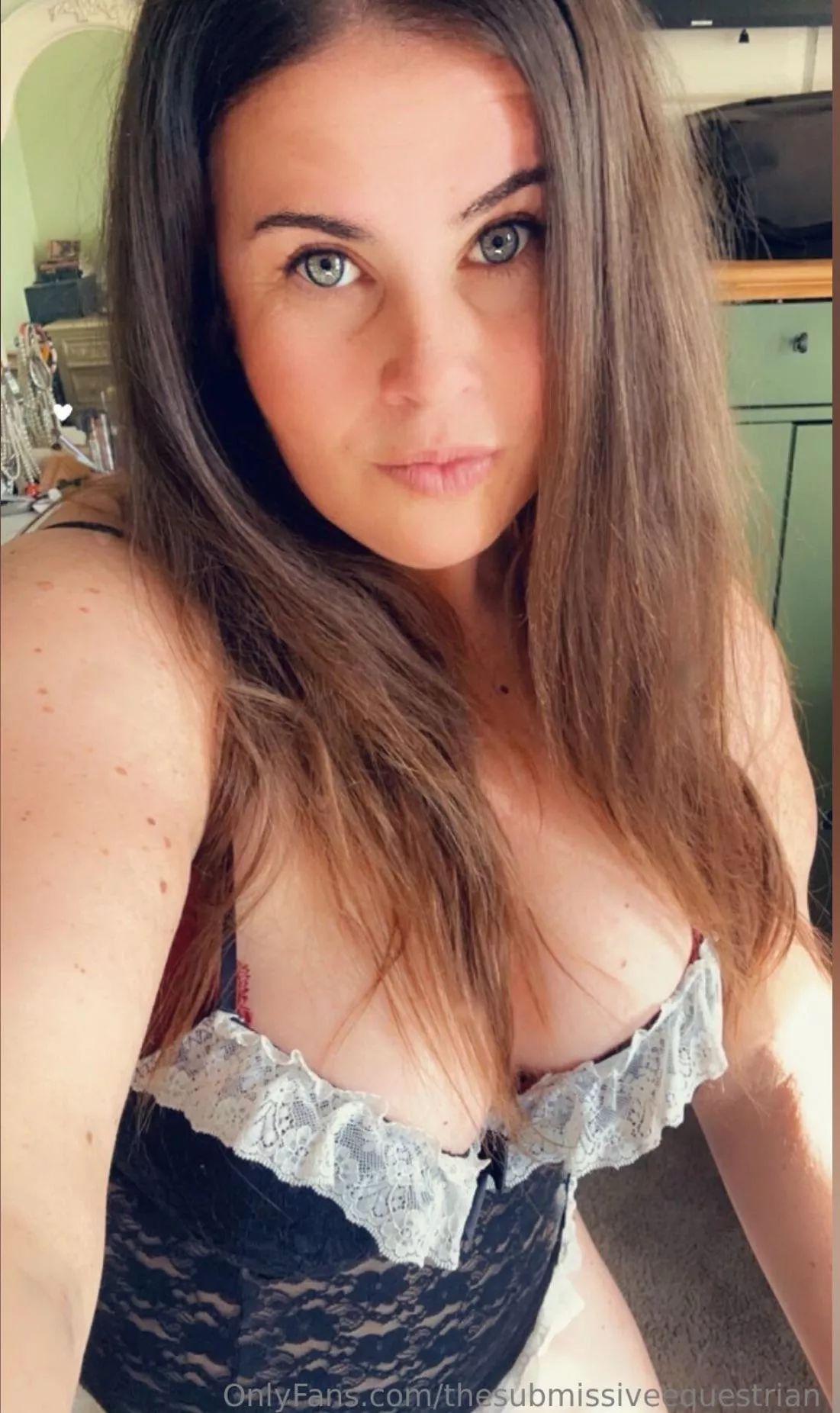 I ride horses by day, hubby lets me ride my choice of cock at night. 