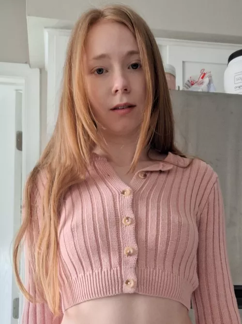 I think I'll just wear the sweater out like this