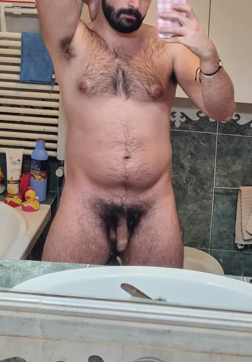 I'll clean the mirror, eventually 